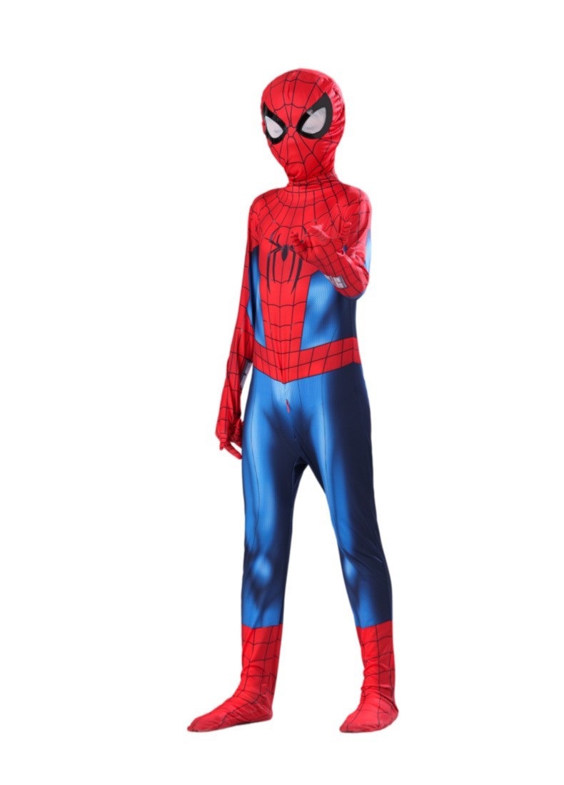 Spider-man 4 Jumpsuit Cosplay Costume Brand New Day Suit Adult Kids Halloween