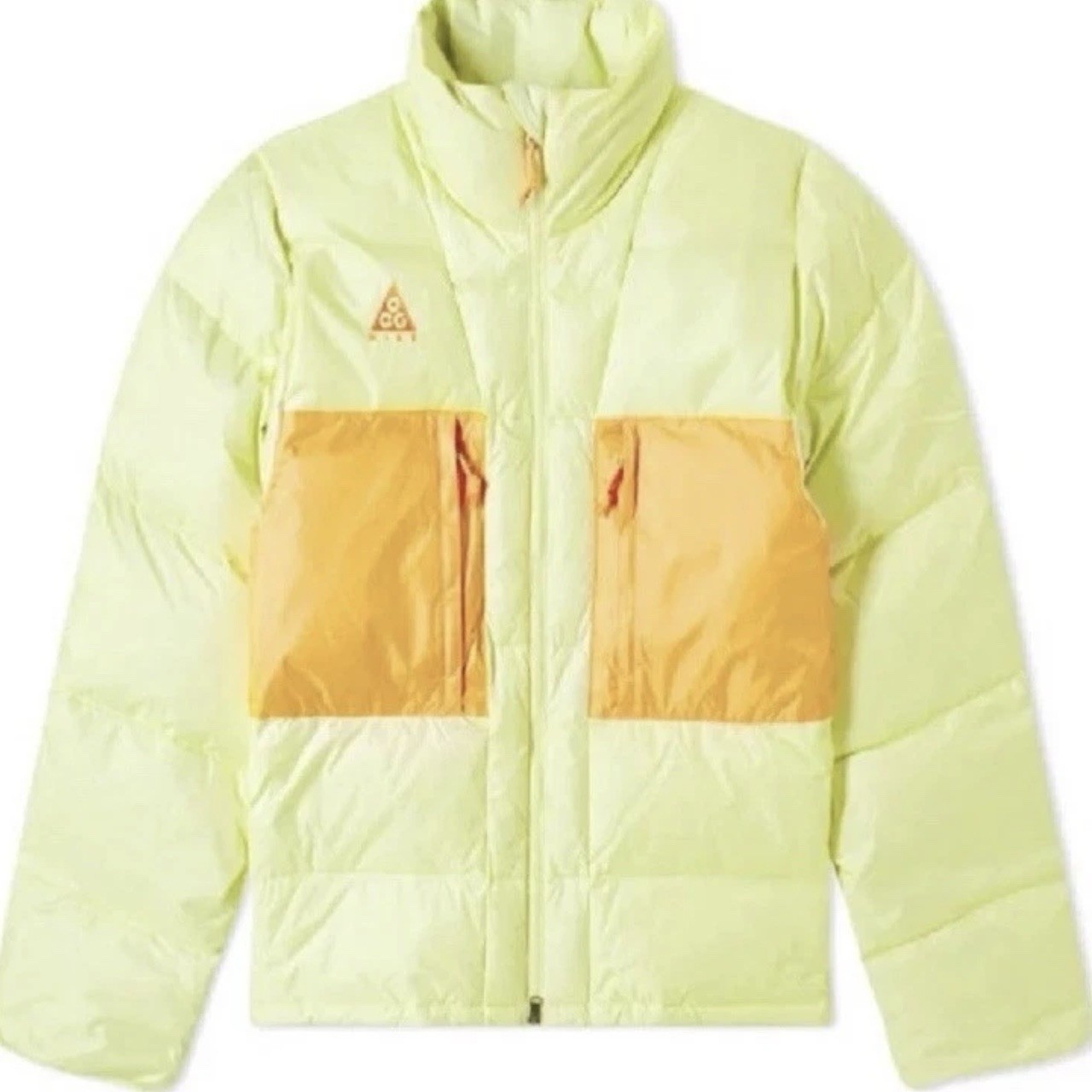 New Nike ACG Down Fill Jacket Puffer GORE TEX Yellow CD7660-335 Men’s Large