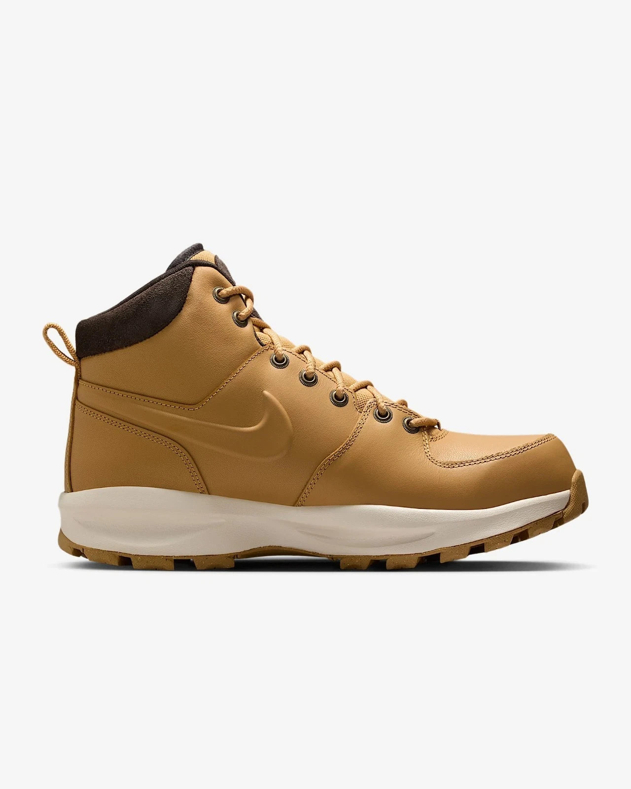 Nike Manoa Leather Boots Water Resistant Wheat Tan HF7095-700 Men Size 12