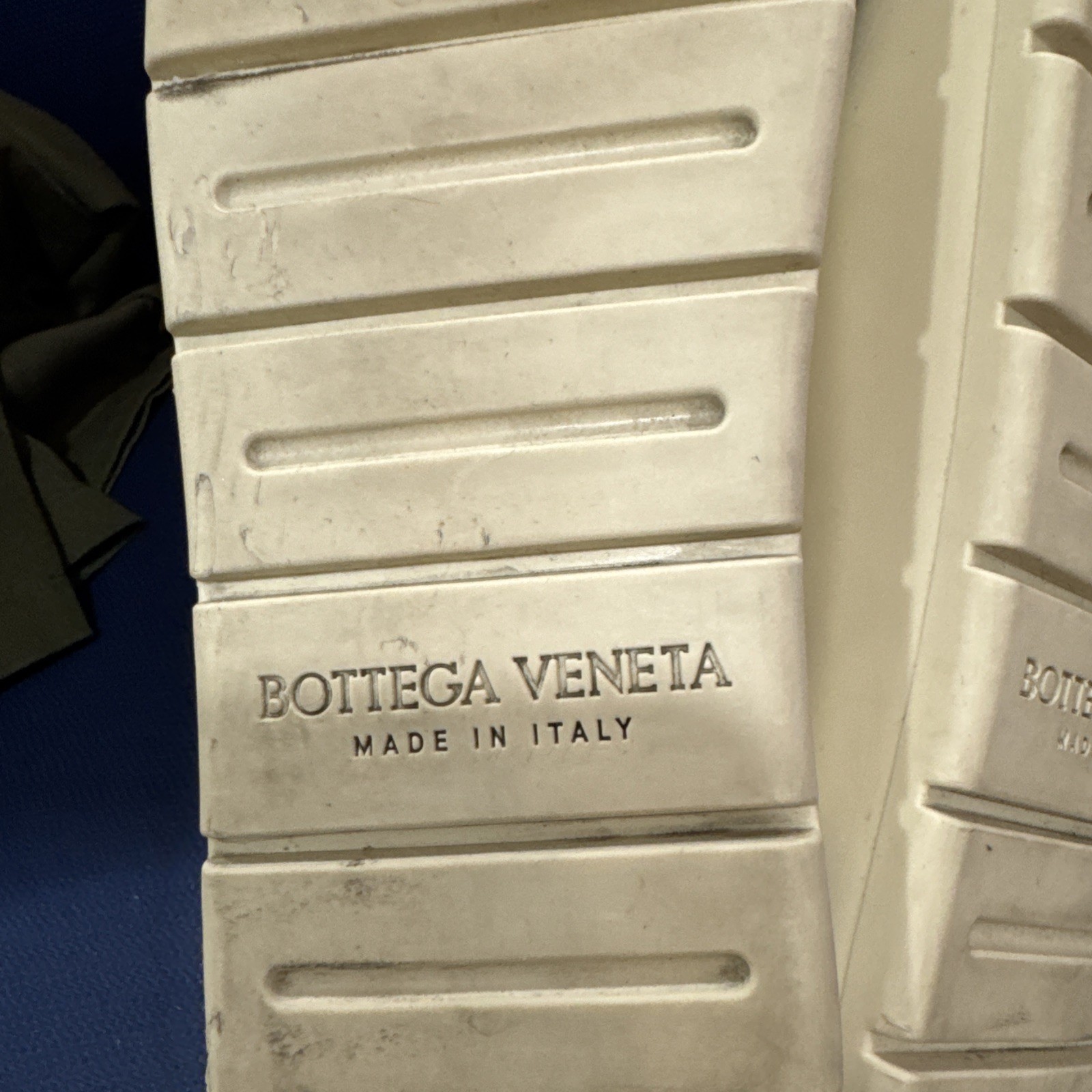 Bottega Veneta White Puddle Sandals Slip On Size 40 Rubber Clogs Unisex