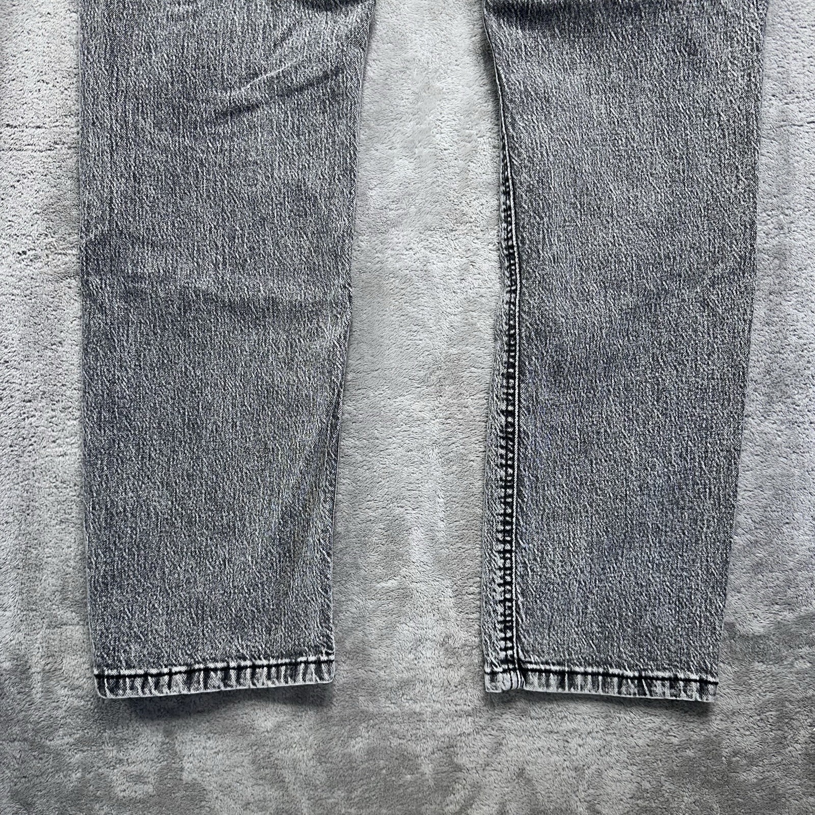 Levi’s 541 Black Acid Wash Athletic Fit Taper Denim Jeans Men’s Size 30Wx29L