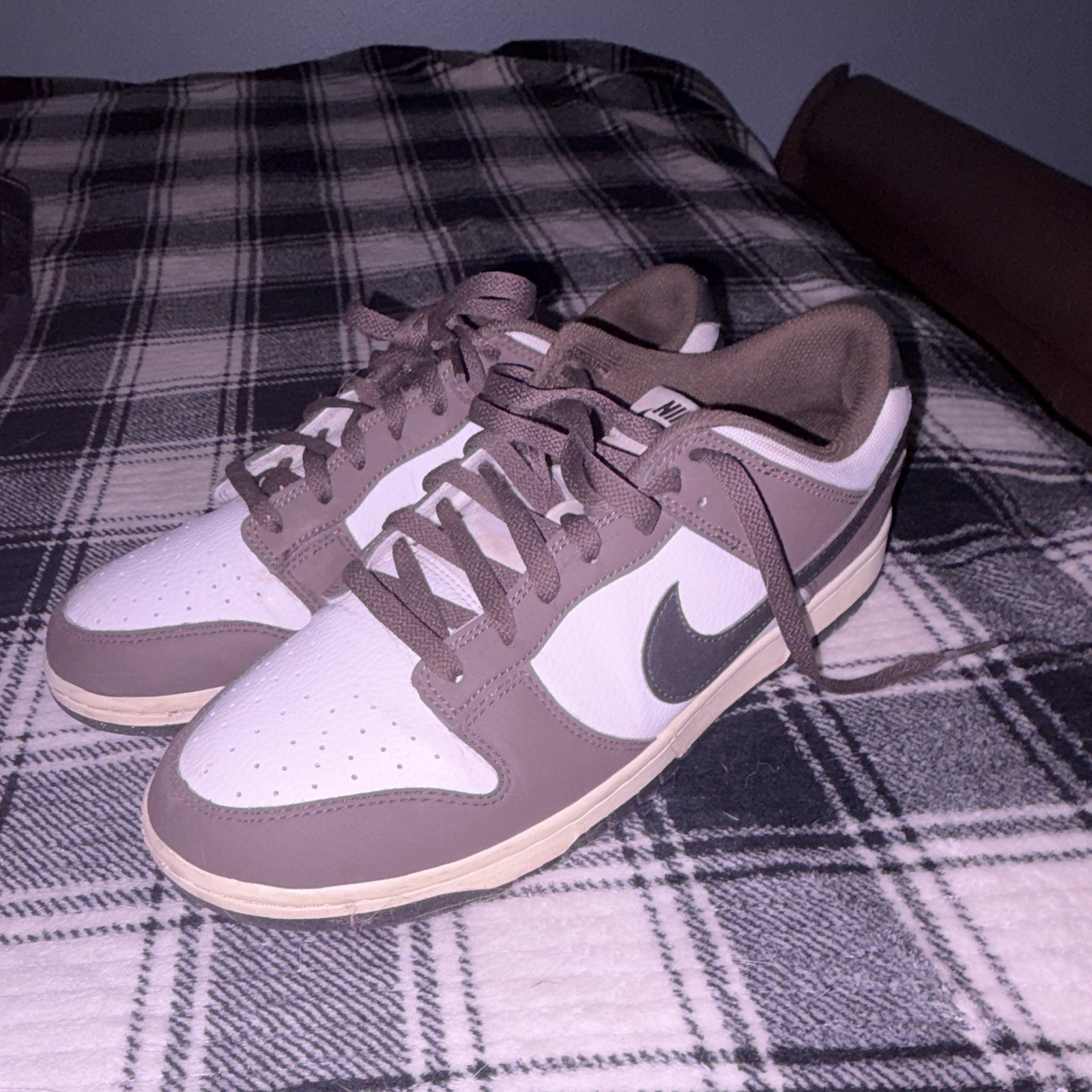 Nike Dunk Low Next Nature Baroque Brown Leather Lace Up Men’s HF4292-200