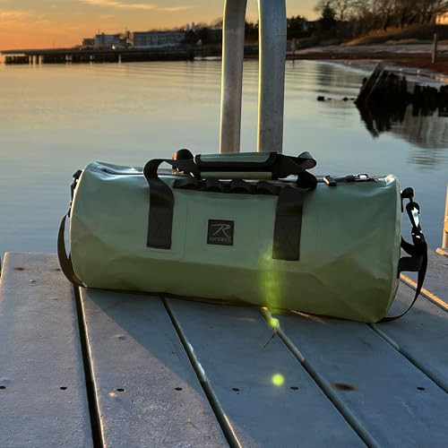 Rothco Black Waveguard Waterproof Duffle Bag 12430