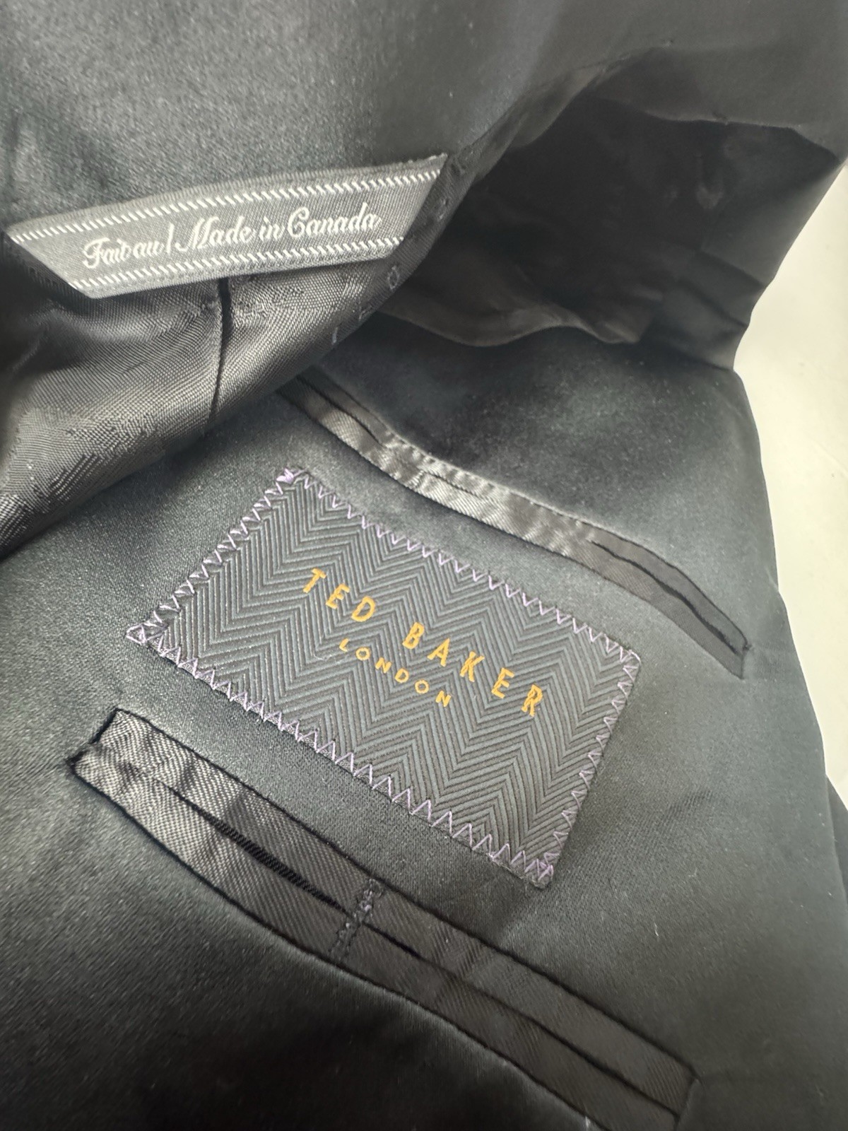 Ted Baker London Josh Tux CT Tuxedo Jacket 40S & Pants Size 33; $1,098 Value!