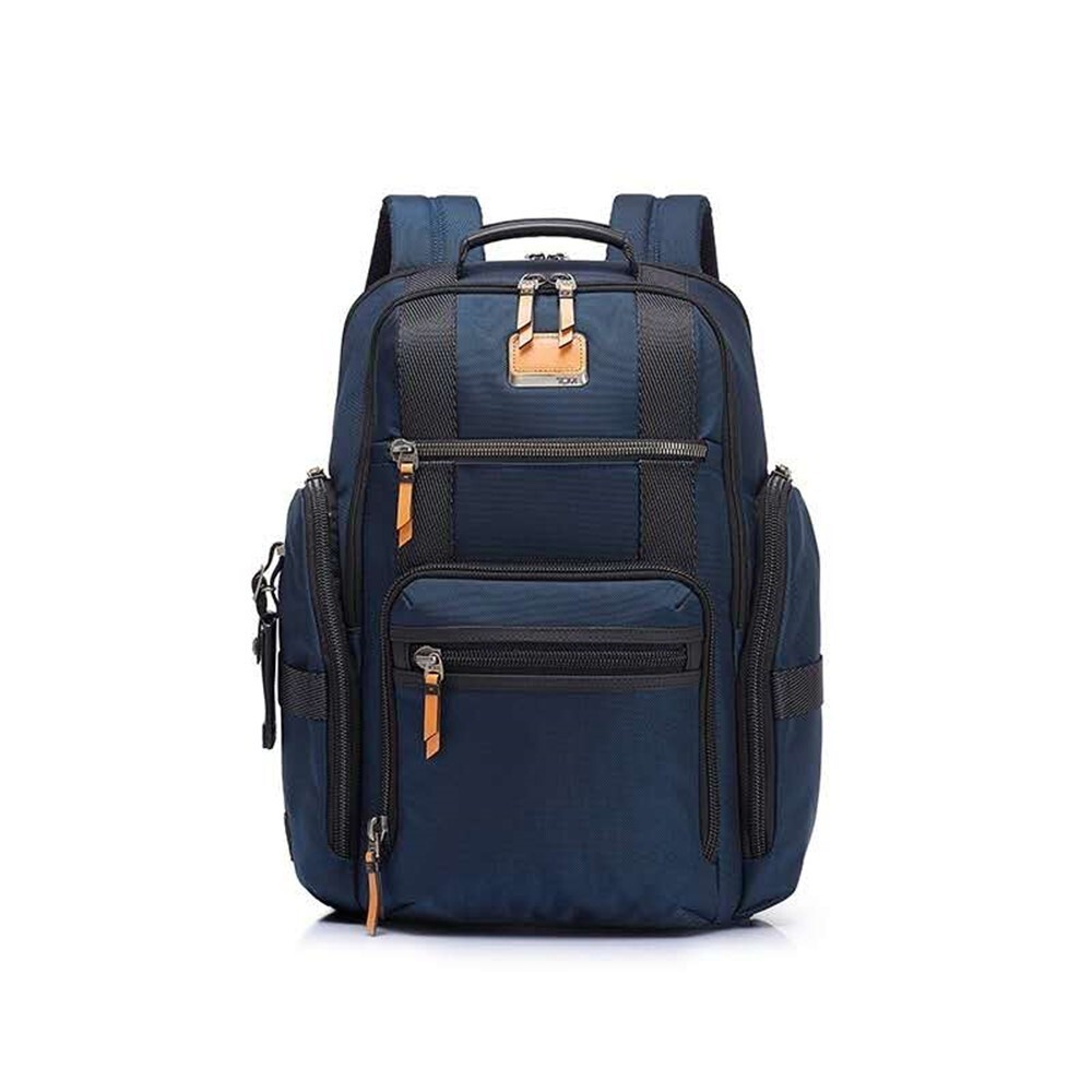TUMI Alpha 3 Briefcase Blue Backpack Nylon Shoulder Bag Business Sports Bag