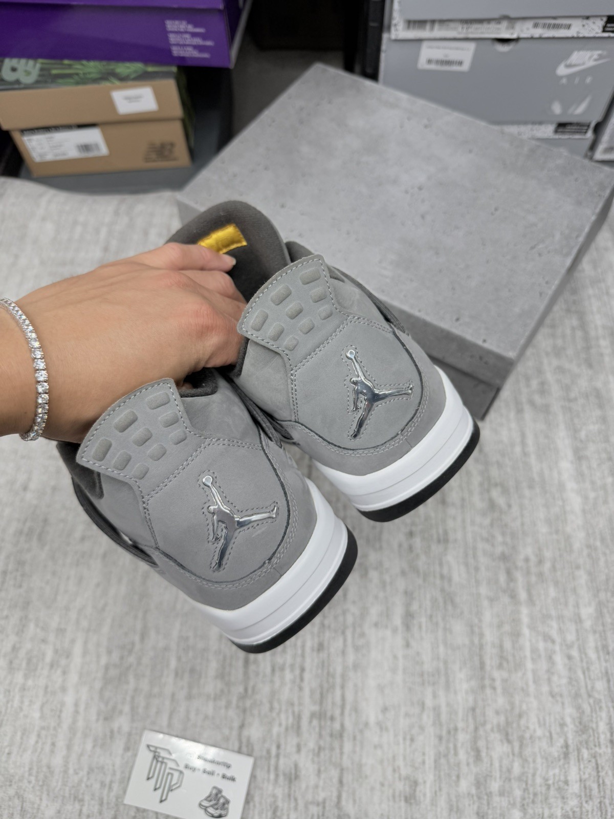 ✅Size 11.5 – Air Jordan 4 Retro Cool Grey 2019 308497-007 ✅