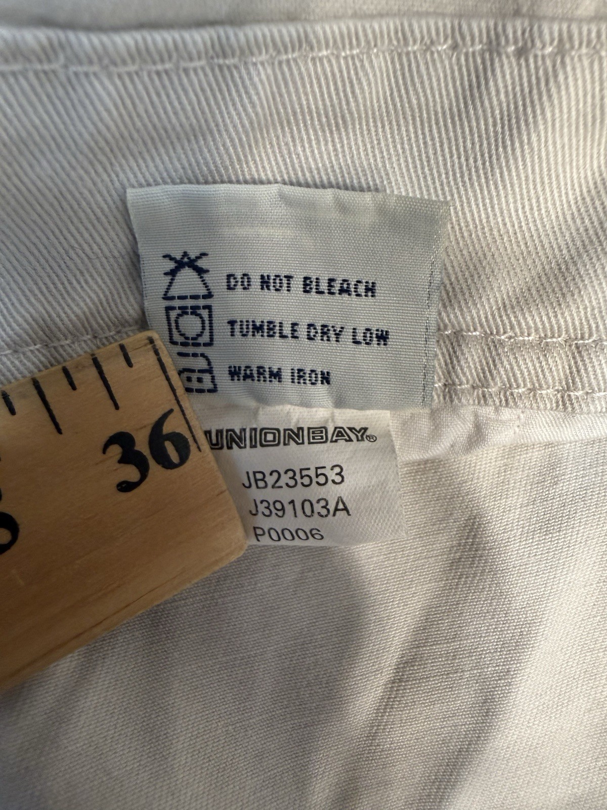Unionbay Overalls Cream Sz Med Y2K 90s Vtg Bib Minimalist Carpenter Streetwear