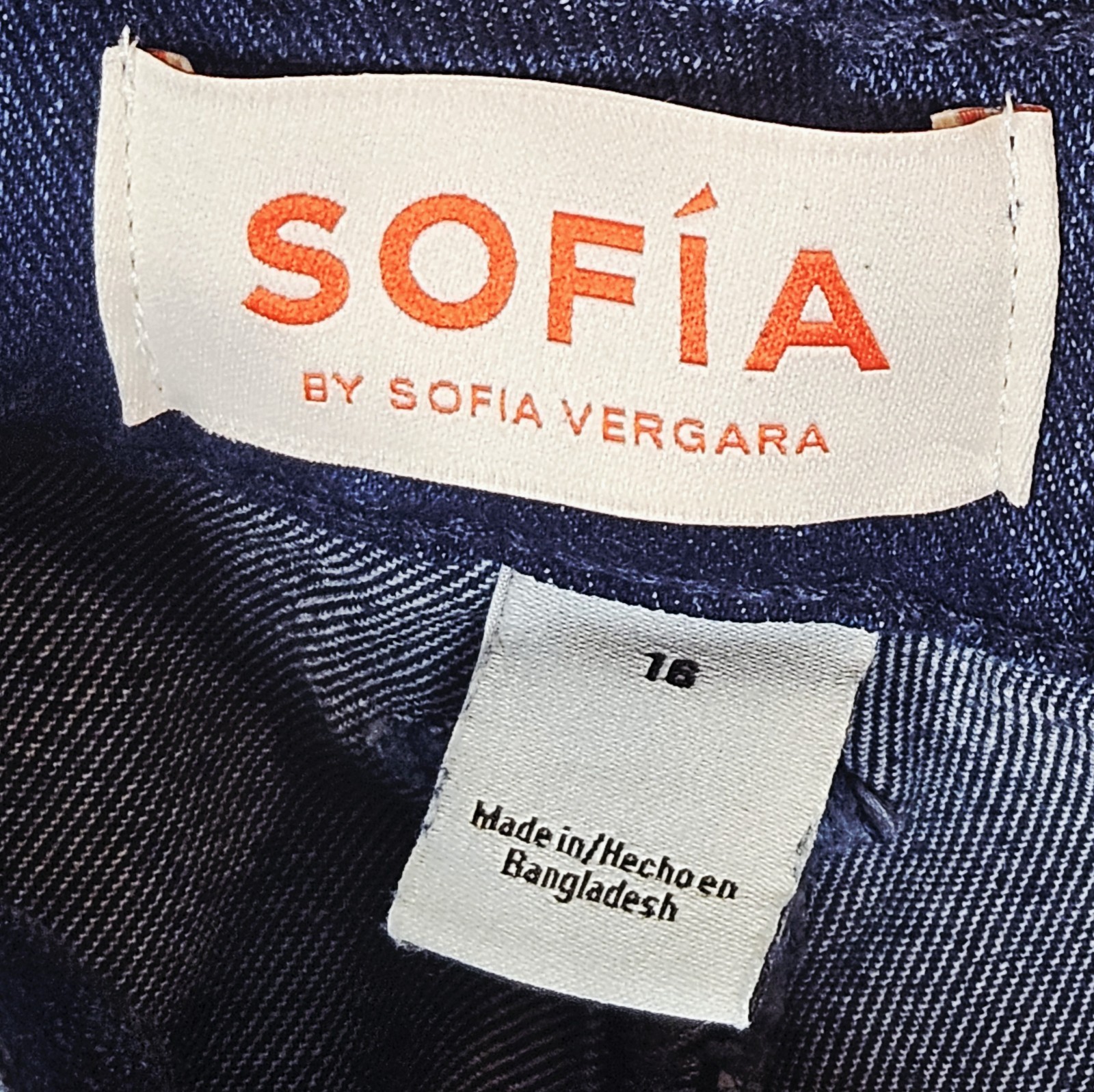 Sofia by Sofia Vergara Women Barrel Super High Rise Jean 4 6 8 10 12 14 16 or 18