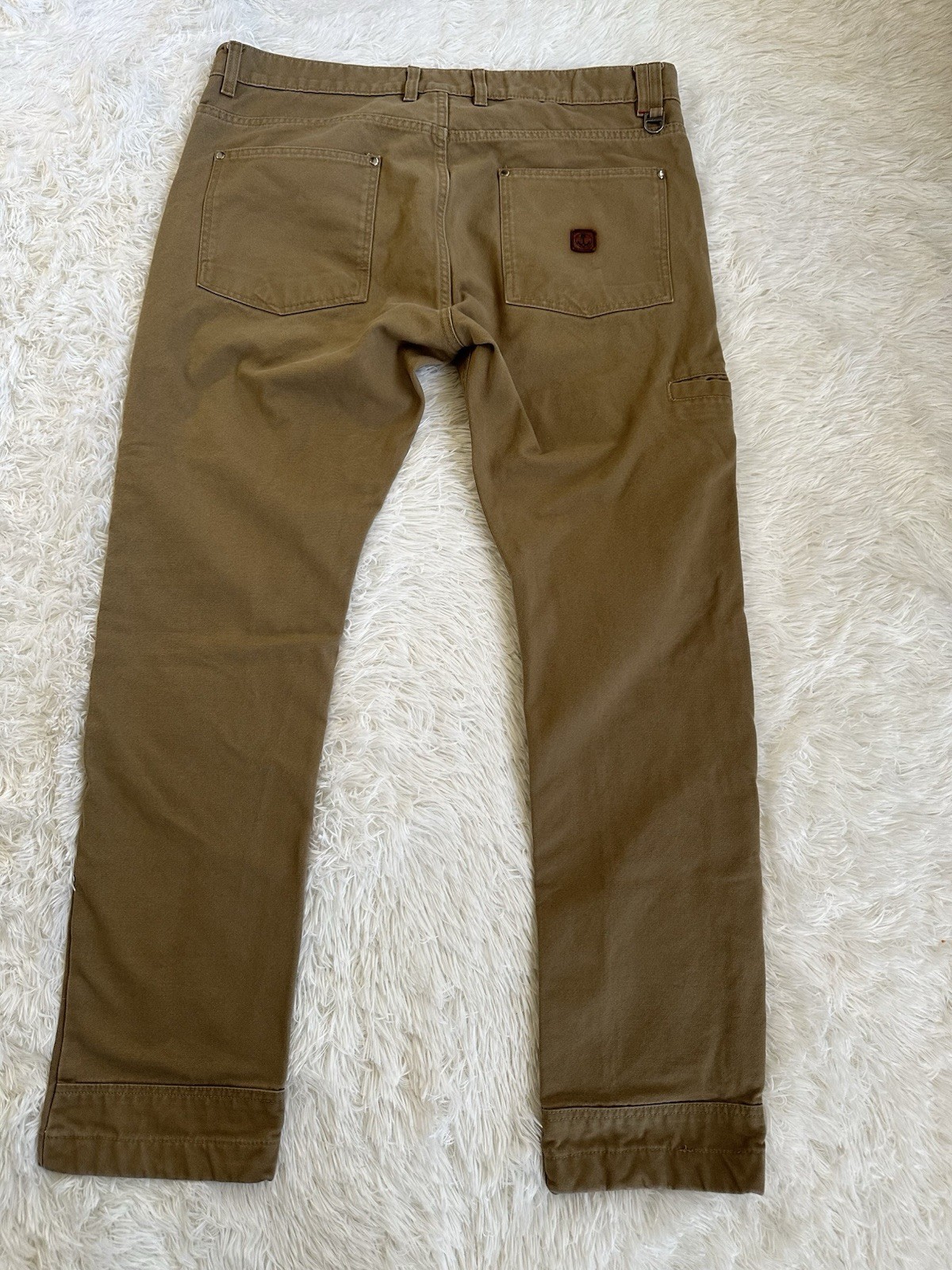 Iron & Resin Men’s Double Knee Journeyman Canvas Work Pants Size 36