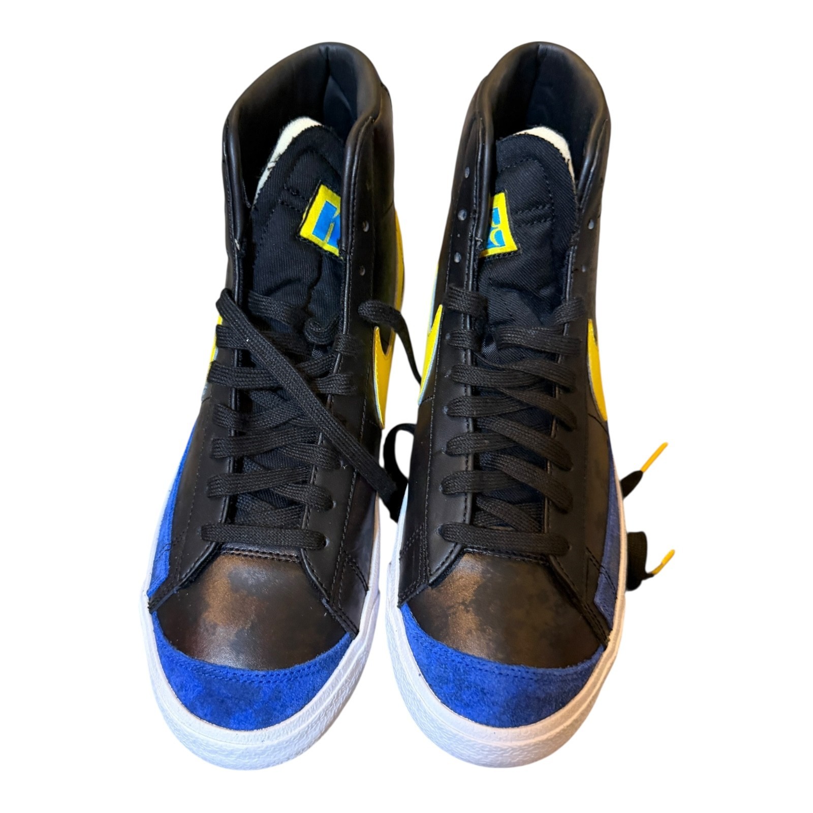Nike Blazer Mid Men’s Size 10 Black Basketball Shoes Sneakers DC1414-001