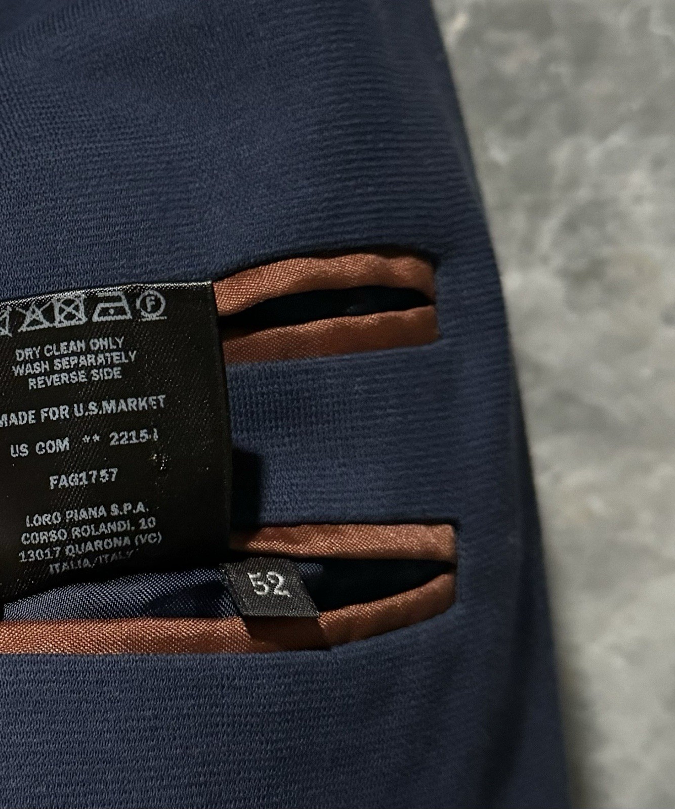 LORO PIANA ‘Sweater Jacket’ Lightweight Knit Cotton Jersey Piquè 52 IT $3250+