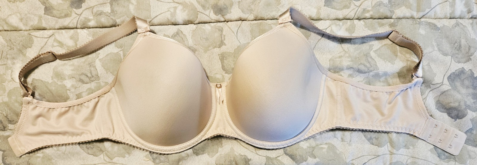 NWOT FANTASIE FL10131 Spacer Molded Cups Underwire Bra 34G Nude Beige