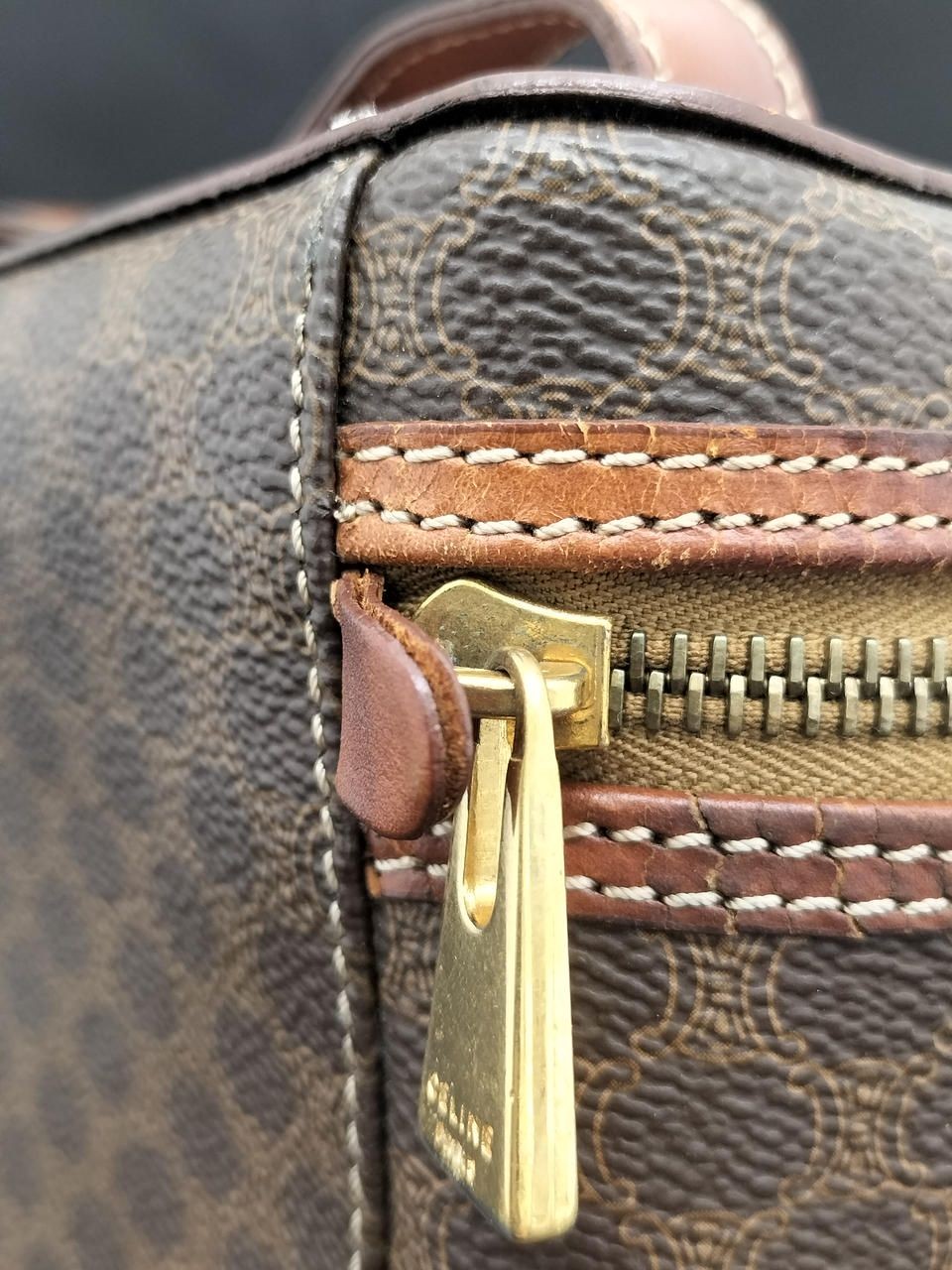 Celine Macadam Vanity Bag MC96 Used