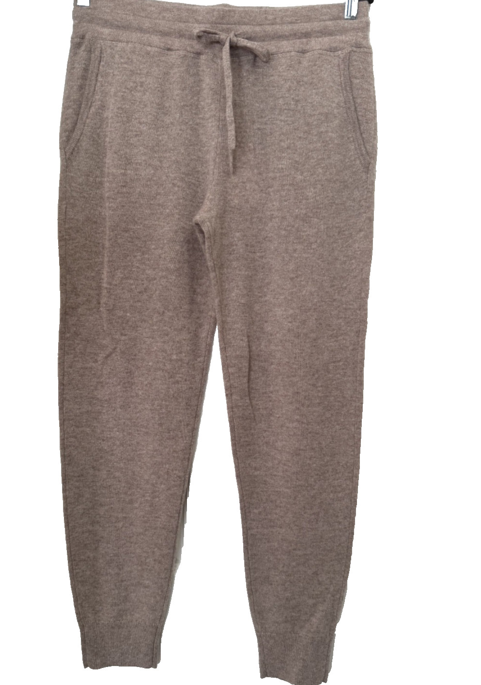 NWT Van Winkle & Co Cuffed Jogger Rosewood 100% Cashmere Pockets Lounge Pants S