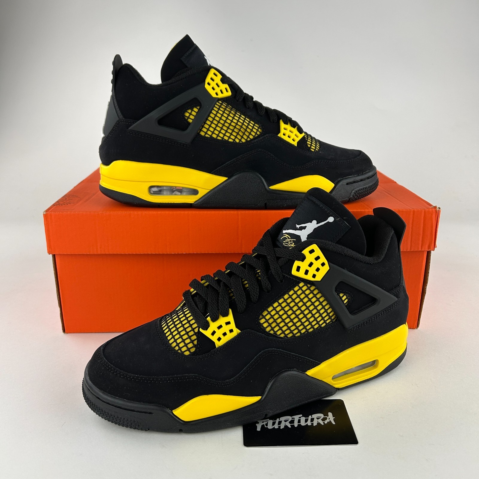 *B-Grade* Nike Air Jordan 4 Retro Thunder DH6927-017 Men’s Size 10 Shoes #198D