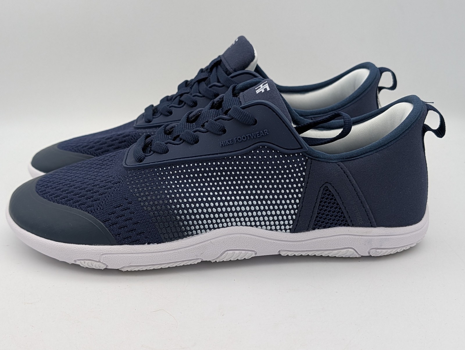 Hike Footwear HF Stride Barefoot Shoes Womens 9.5 Mens 7.5 Blue Walking Sneakers
