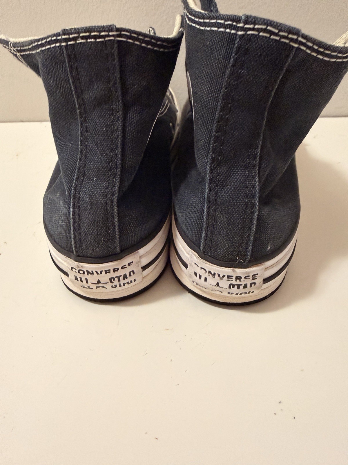 Converse Chuck Taylor All Star High Top Black/White Lace-Up Sneakers