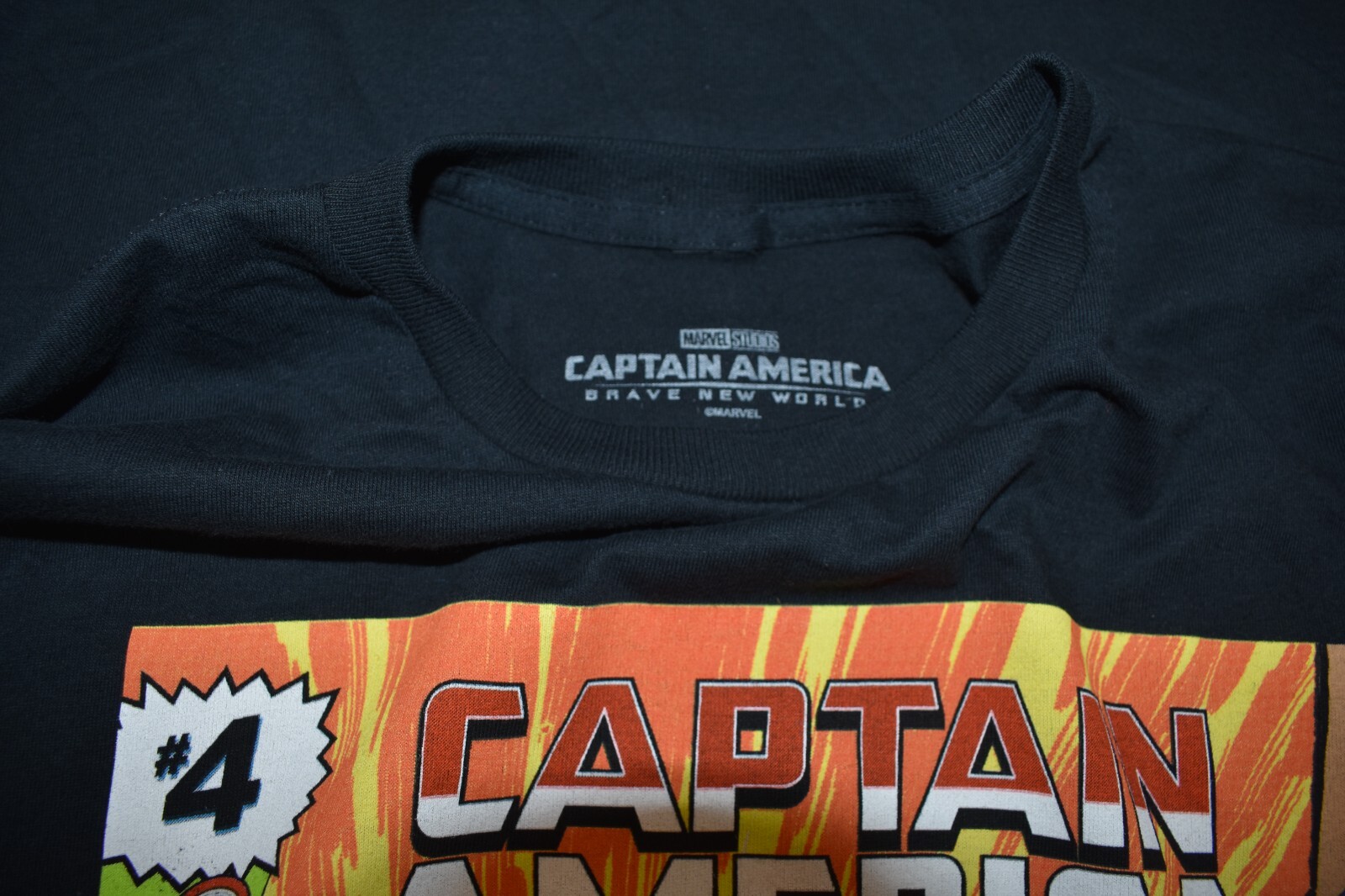Marvel Studios: Captain America A Brave New World Comic Graphic Shirt New XS-3XL