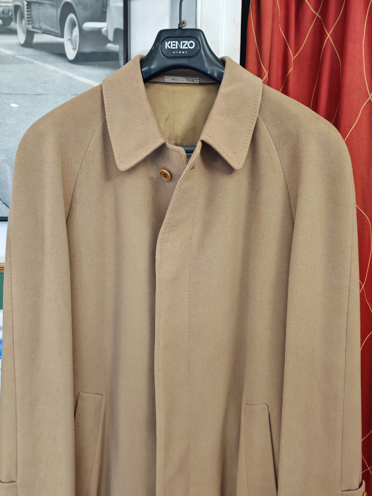 Italian Chic Corneliani 1000€ Men’s Coat Size L Made In Italy