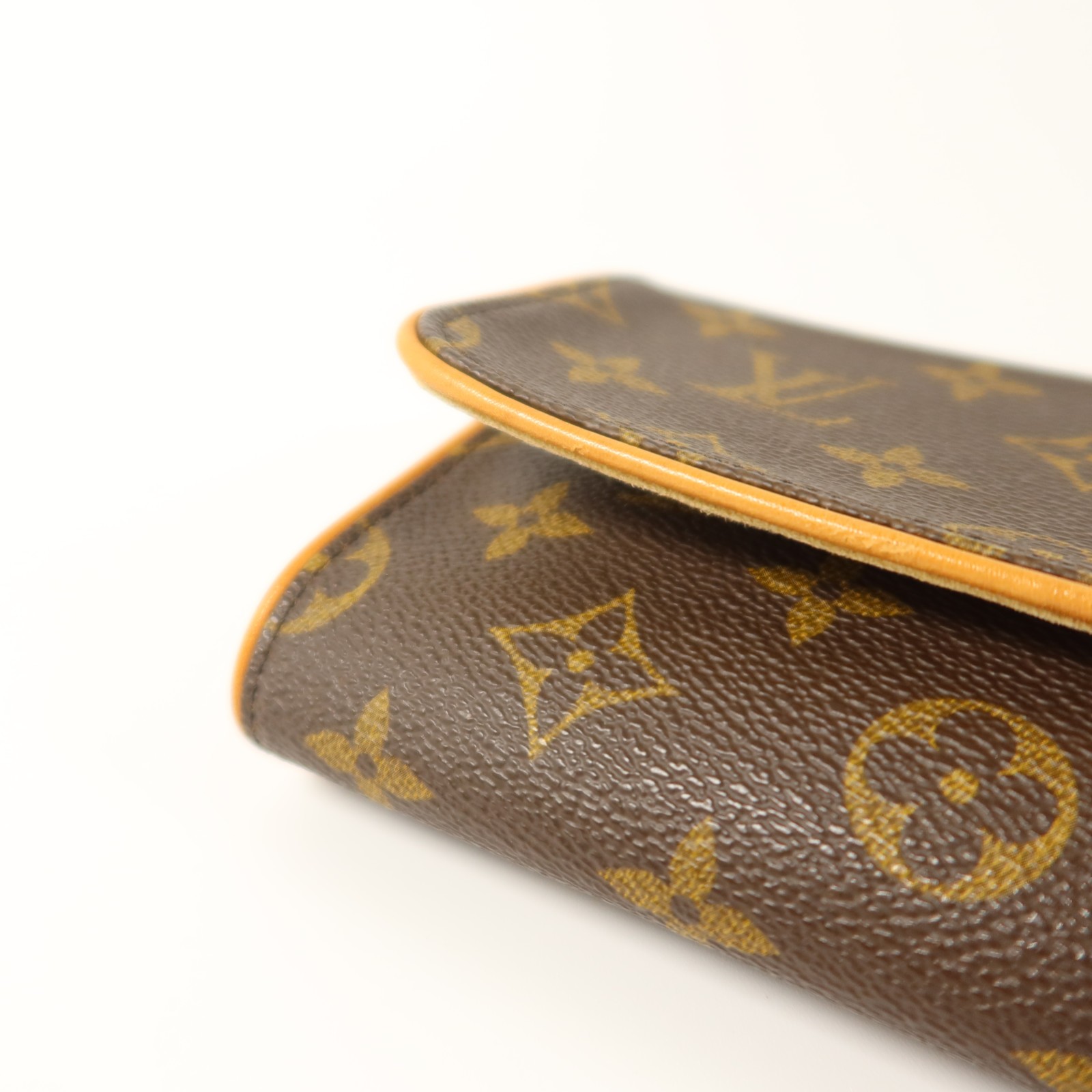LOUIS VUITTON LV GHW Pochette Twin GM Shoulder Bag M51852 Monogram Brown