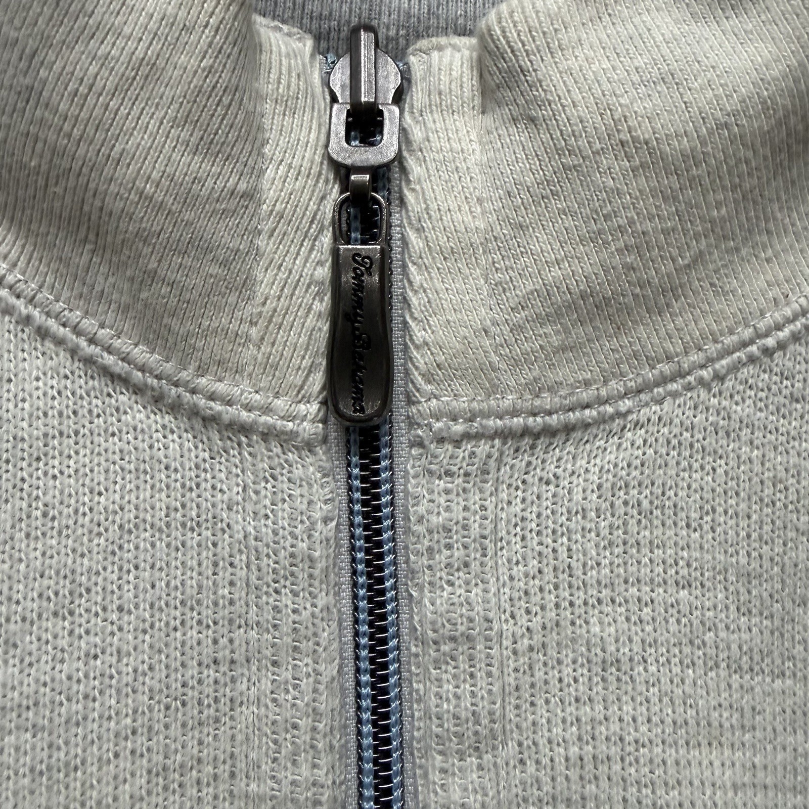 Tommy Bahama Sweater quarter zip reversable Pull Over Sz XL Men’s