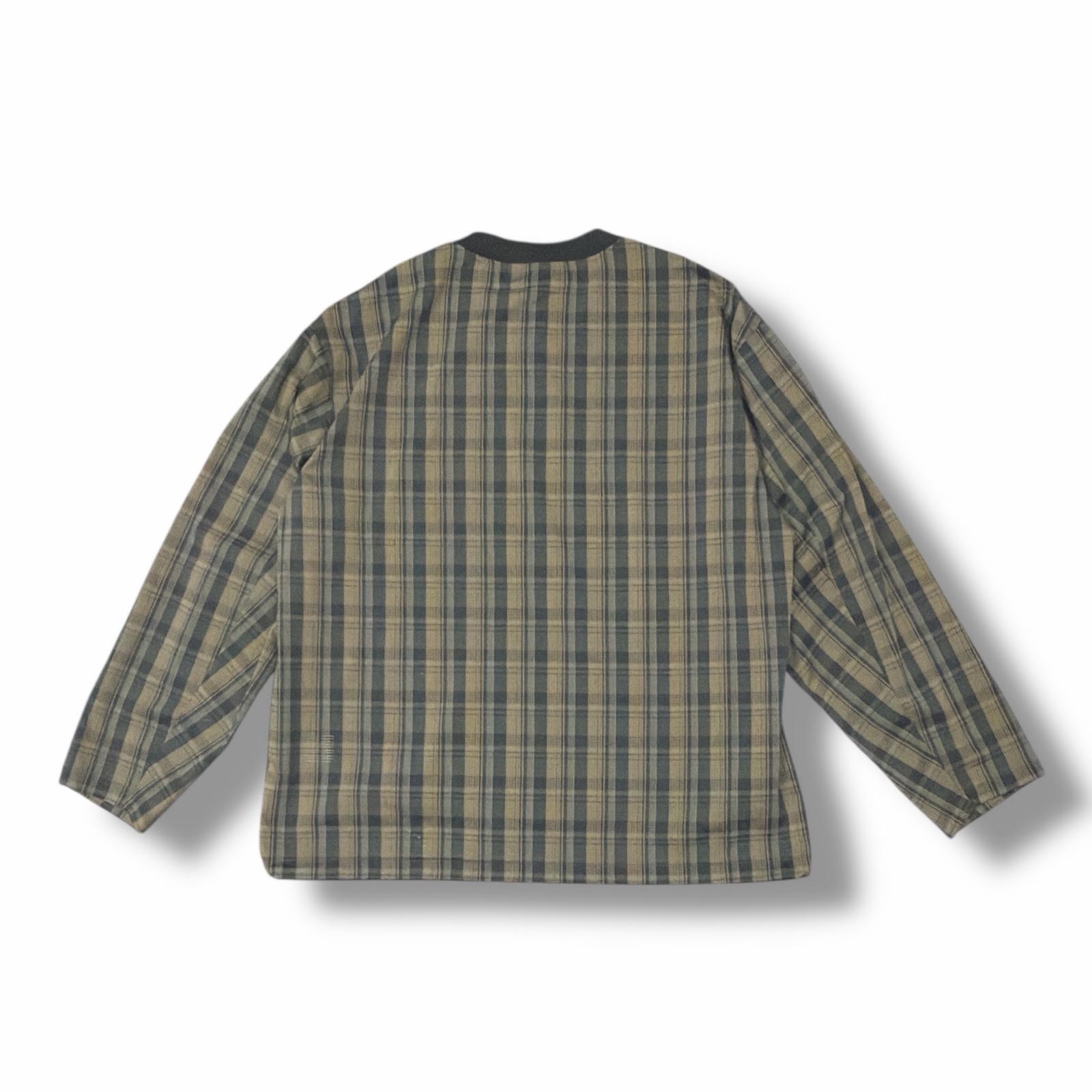 Unused CULLNI 25SS Check Drawstring Long Sleeve Long sleeve 25-SS-004D Brown…
