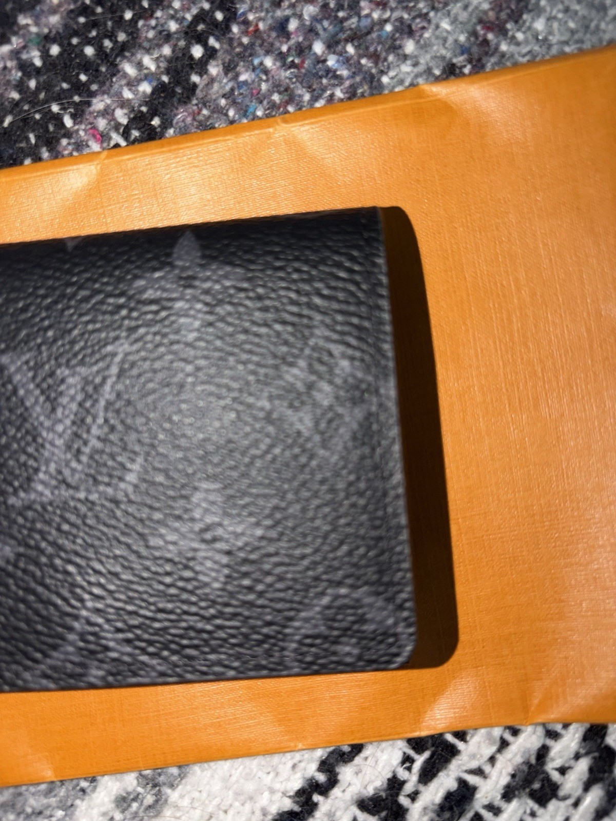 Authentic Louis Vuitton Envelope Card Holder Monogram Leather
