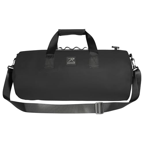 Rothco Black Waveguard Waterproof Duffle Bag 12430