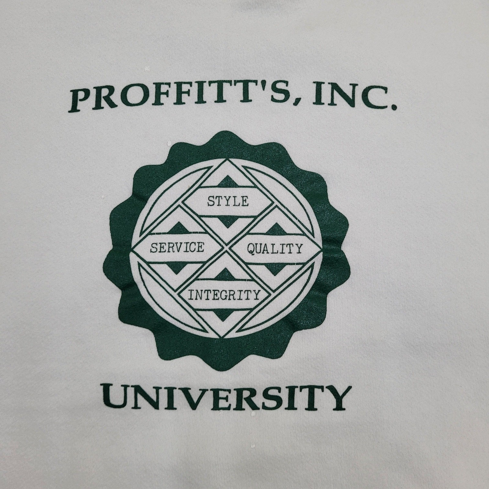 Vintage Proffitts Inc University Sweatshirt XL 25×26 Baggy USA