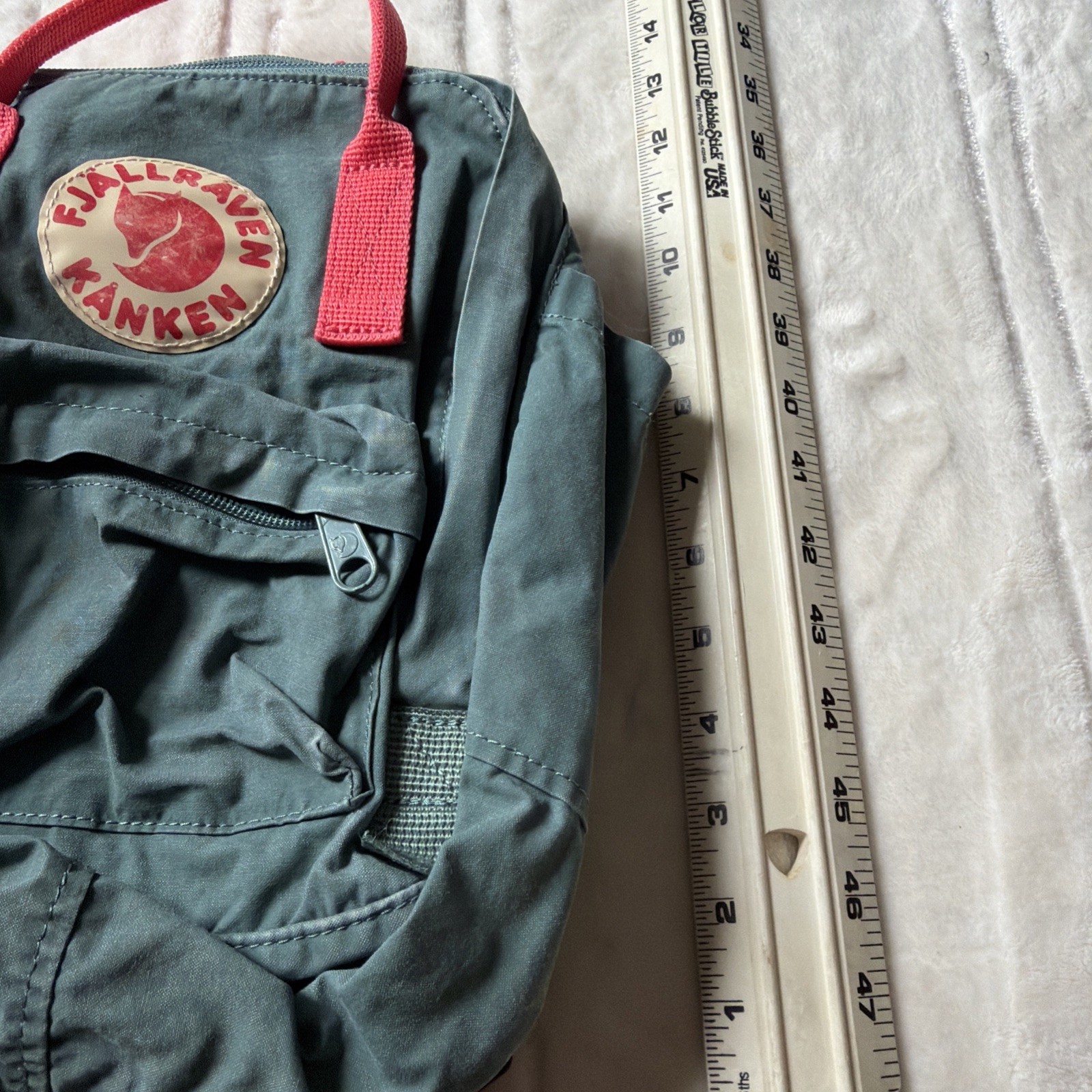 Fjallraven Kanken Mini Backpack RARE Pink Blue Colorway Excellent Condition Bag