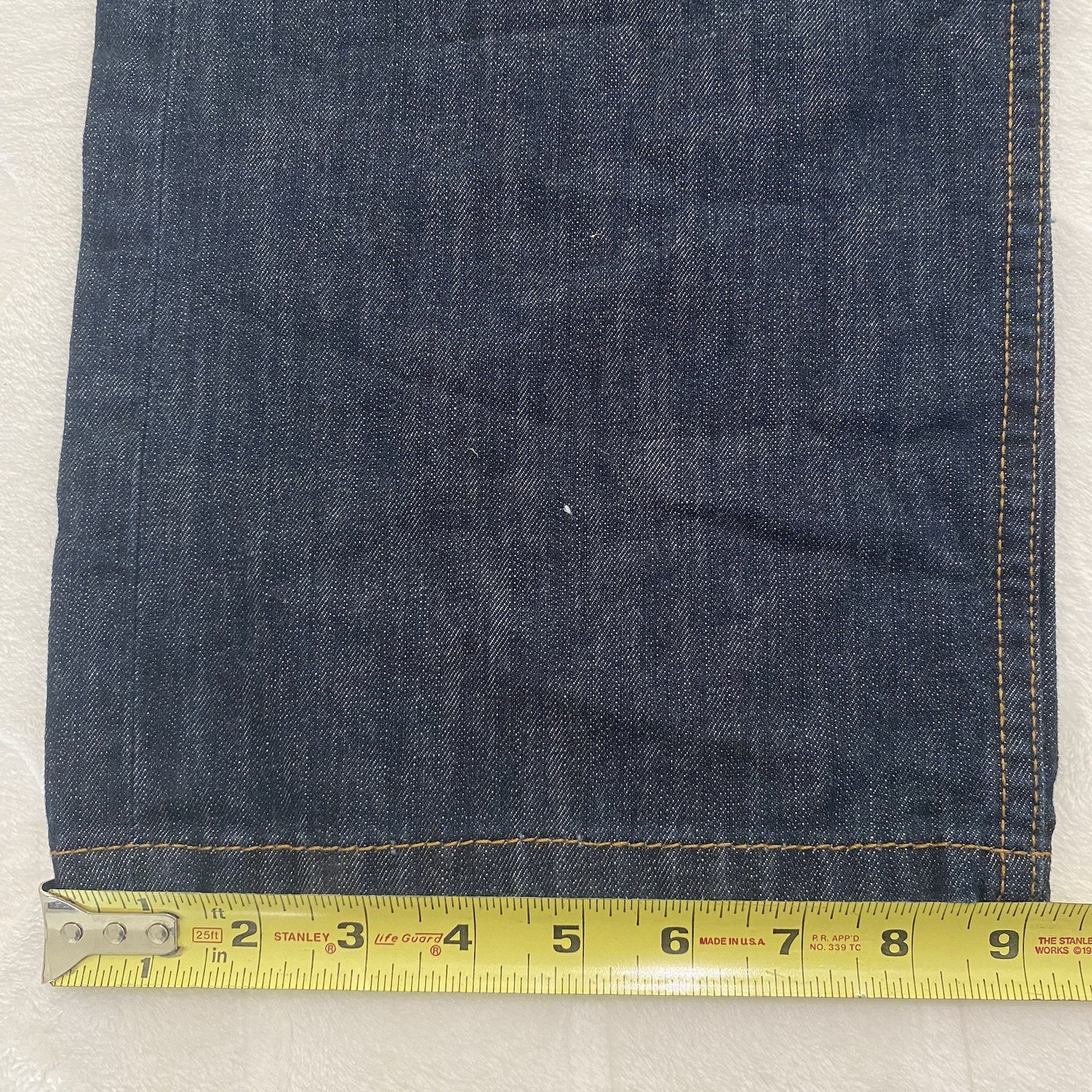Levi’s 569 Loose Straight Jeans Men’s 34×28 Dark Wash Y2K Baggy Cotton Grunge