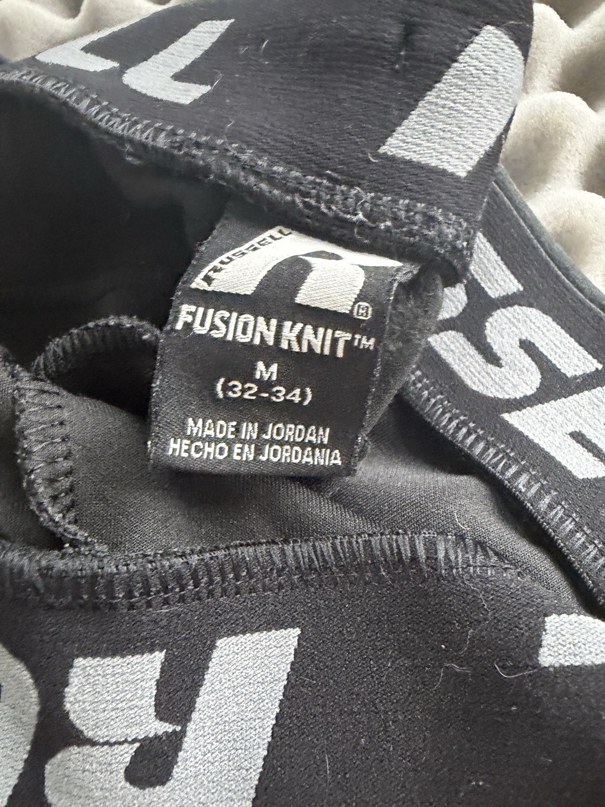 2 Pairs Russell Fusion Men’s Jogger Pants Black/Gray M 32-34 Drawstring Pockets