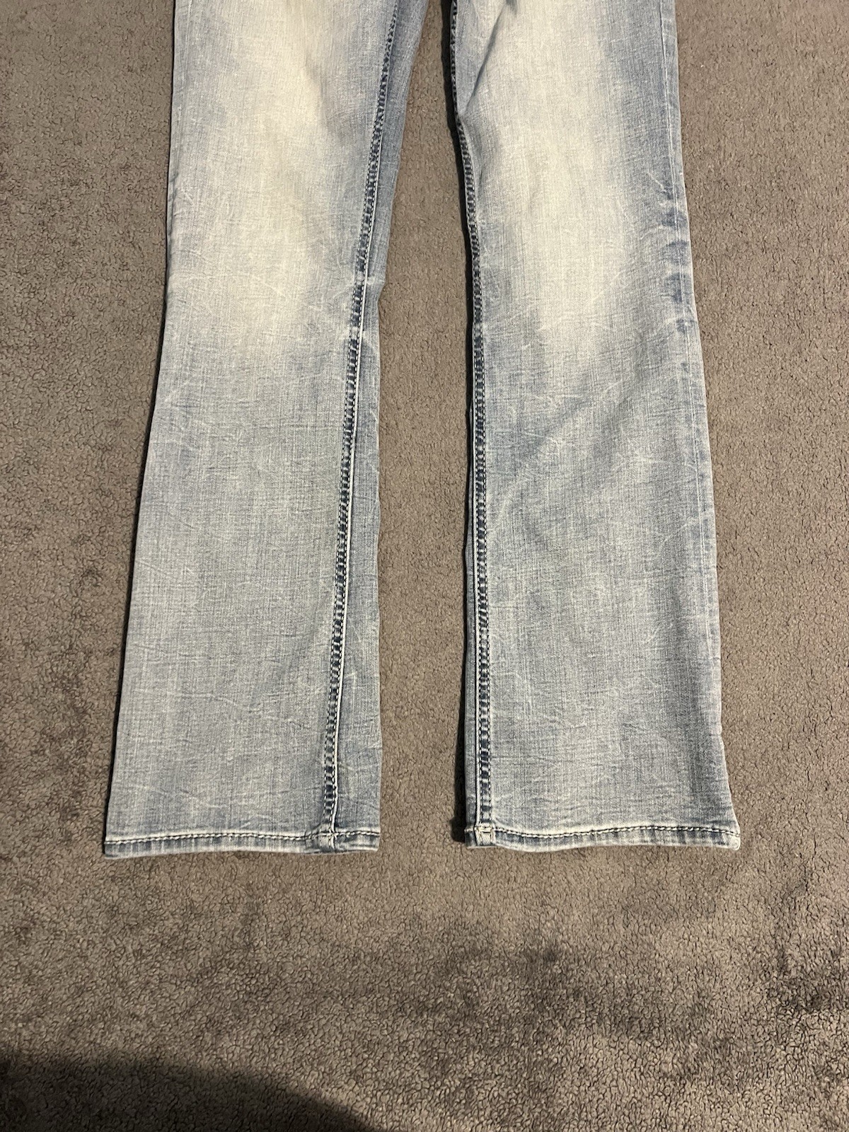 BKE jeans Men’s size 30×32 Aiden Bootcut Buckle Cotton blend comfort denim