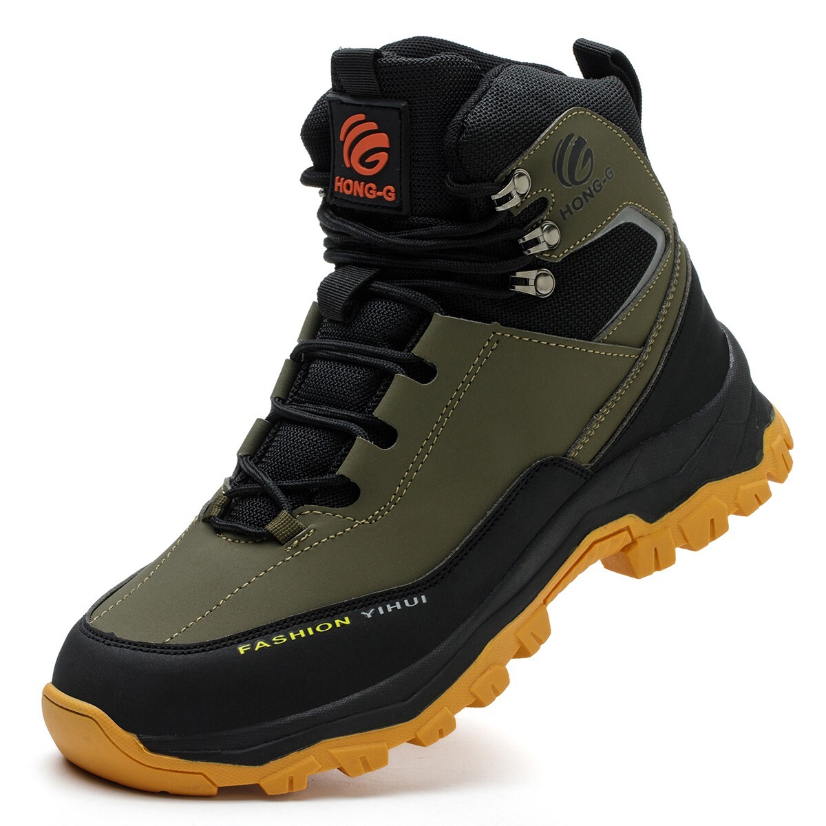 Comfortable Mens Safety Shoes Indestructible Steel Toe Work Boots Hiking Protect