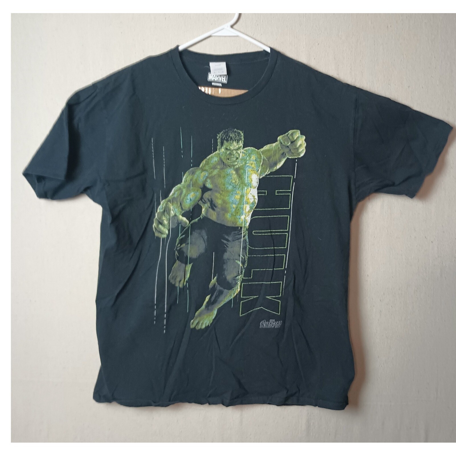 Marvel Hulk Avengers Infinity Wars T-Shirt Superhero Tee Size XL Short Sleeve BB