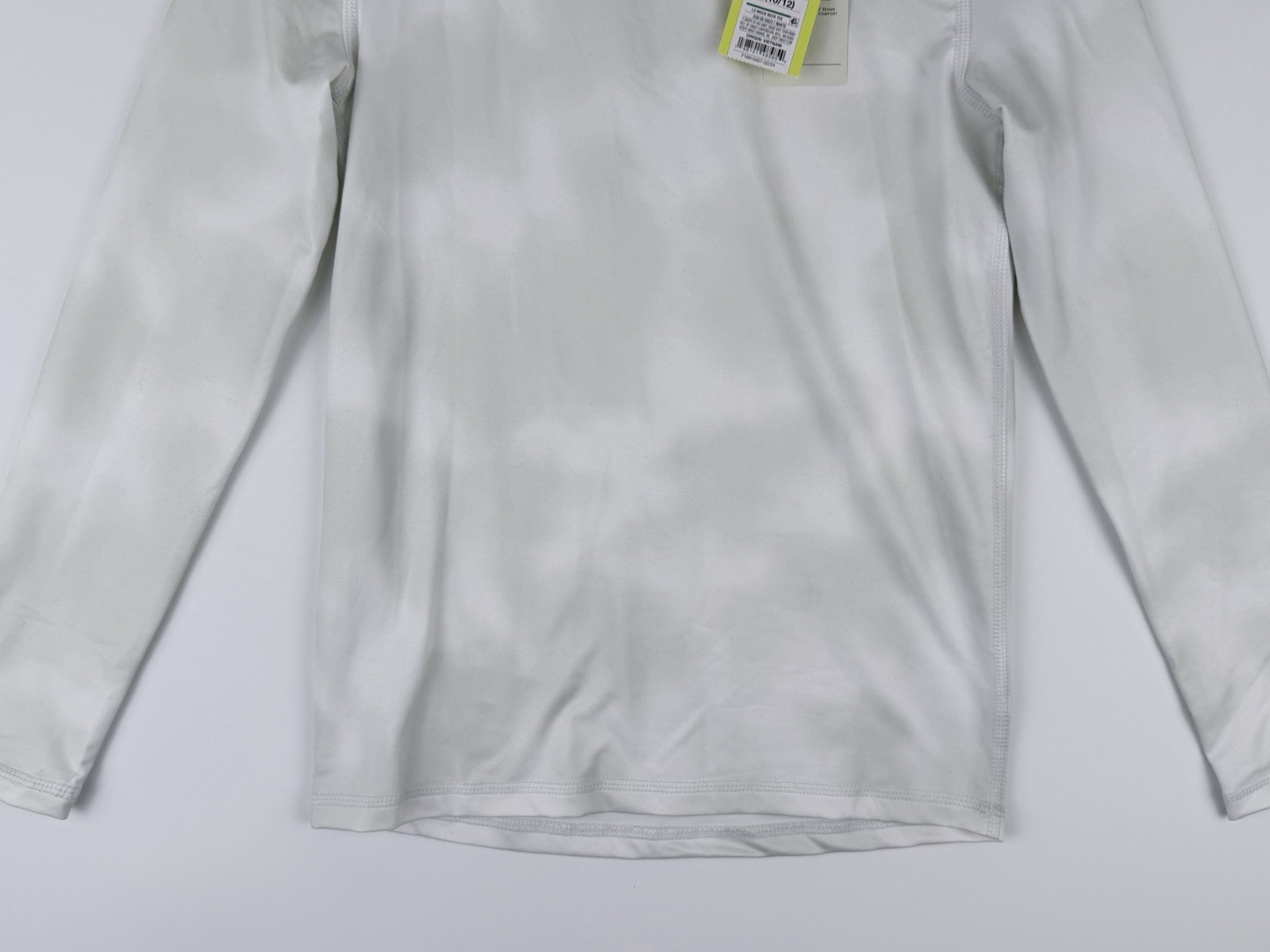 All In Motion Mock Neck Long Sleeve Tight Fit Shirt Size LARGE (10/12)
