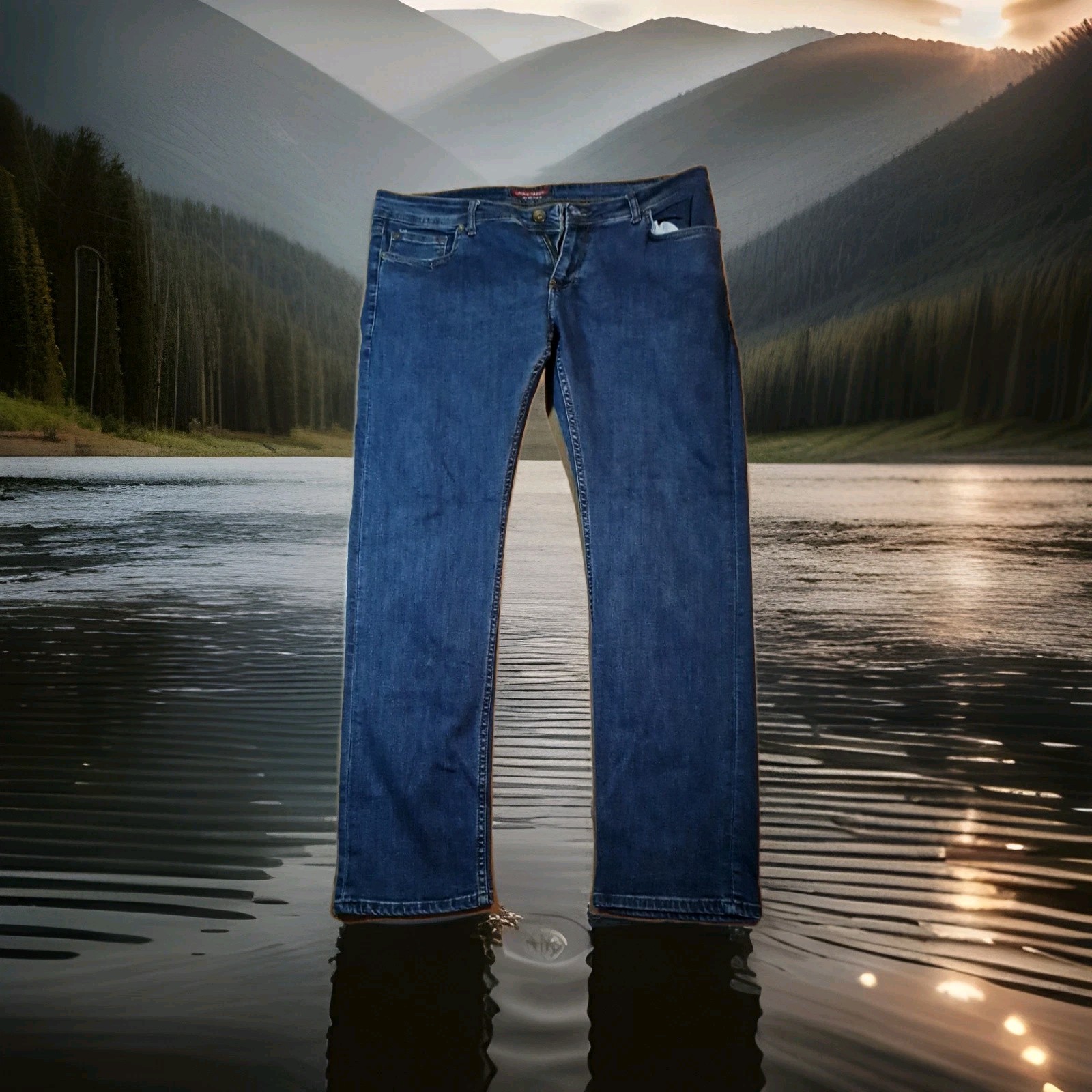 mens denim trousers 38/32