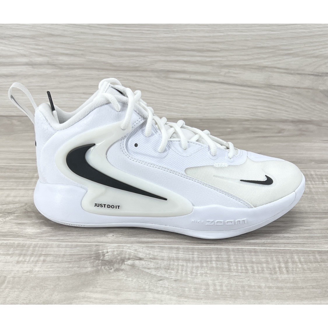Nike Zoom Hyperset 2 White Volleyball Shoes Mens Size 9.5 nby FQ7070-101