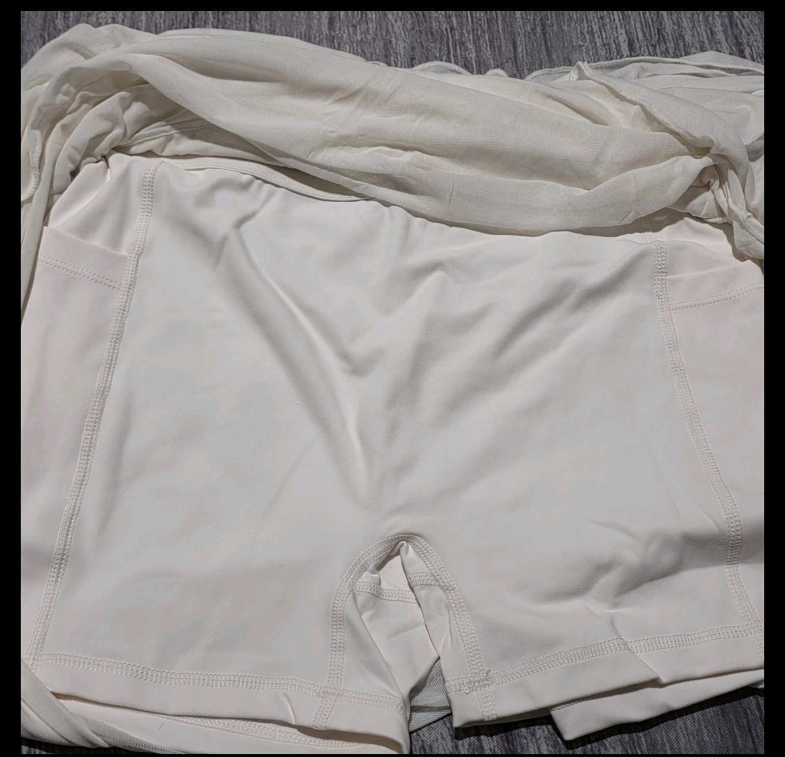 BLOGILATES Sugar Swizzle Dance Studio Wrap Skort Mesh Ballet Activewear Medium