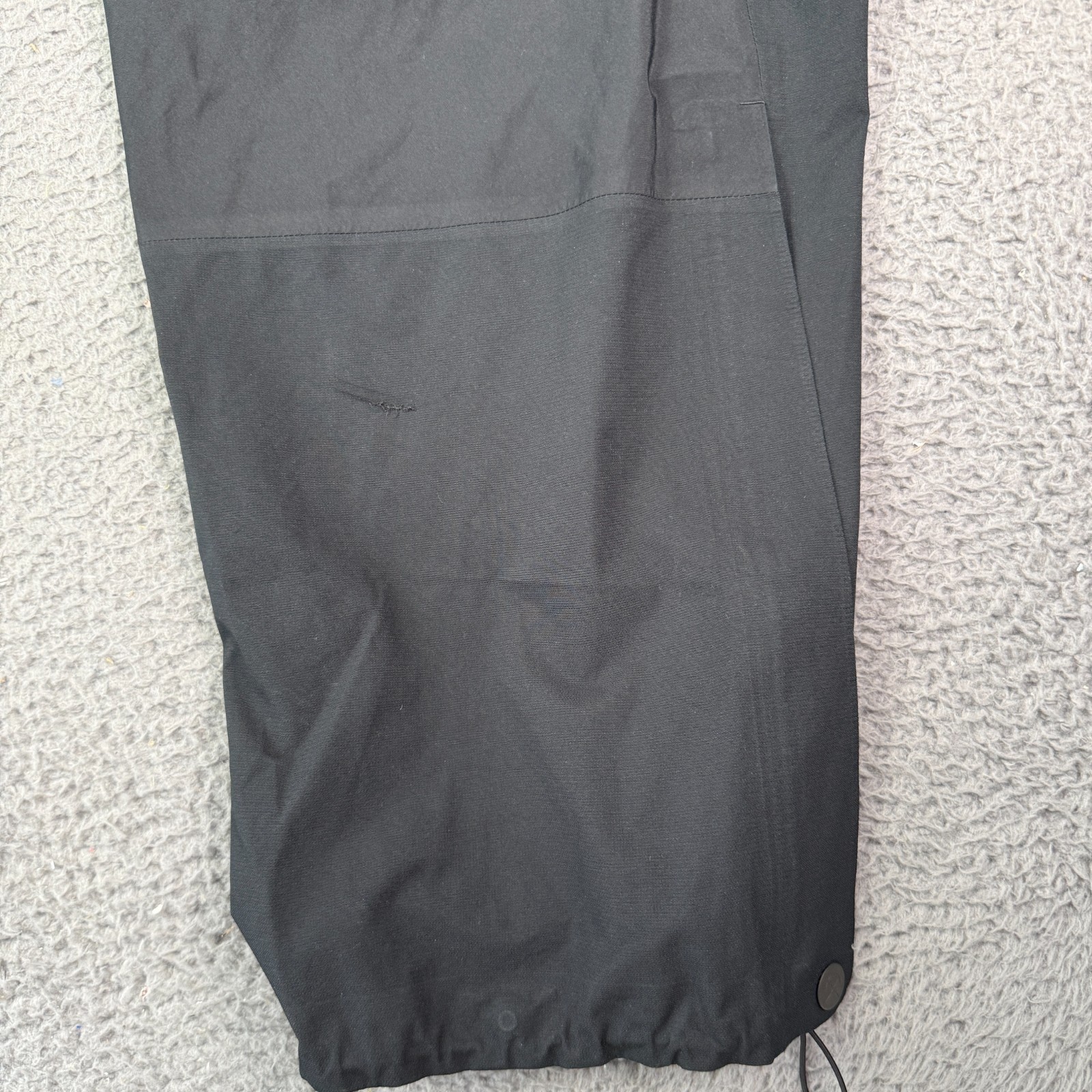 REI Co-op Rain Pants Mens XL Black GORE-TEX Waterproof Hiking Elastic