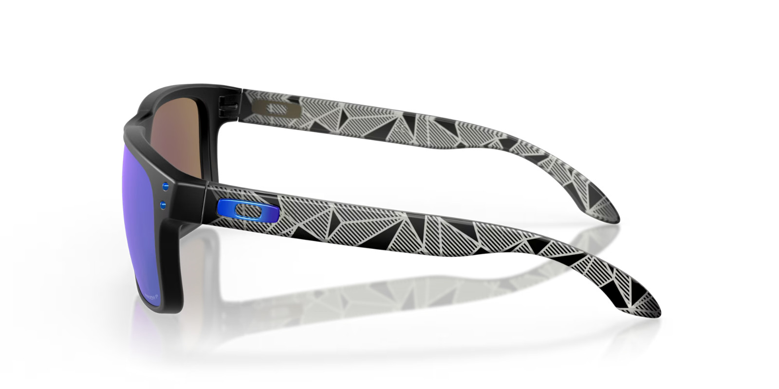 Oakley Holbrook Matte Black Prizmatic/Prizm Sapphire POLARIZED 57 mm Sunglasses