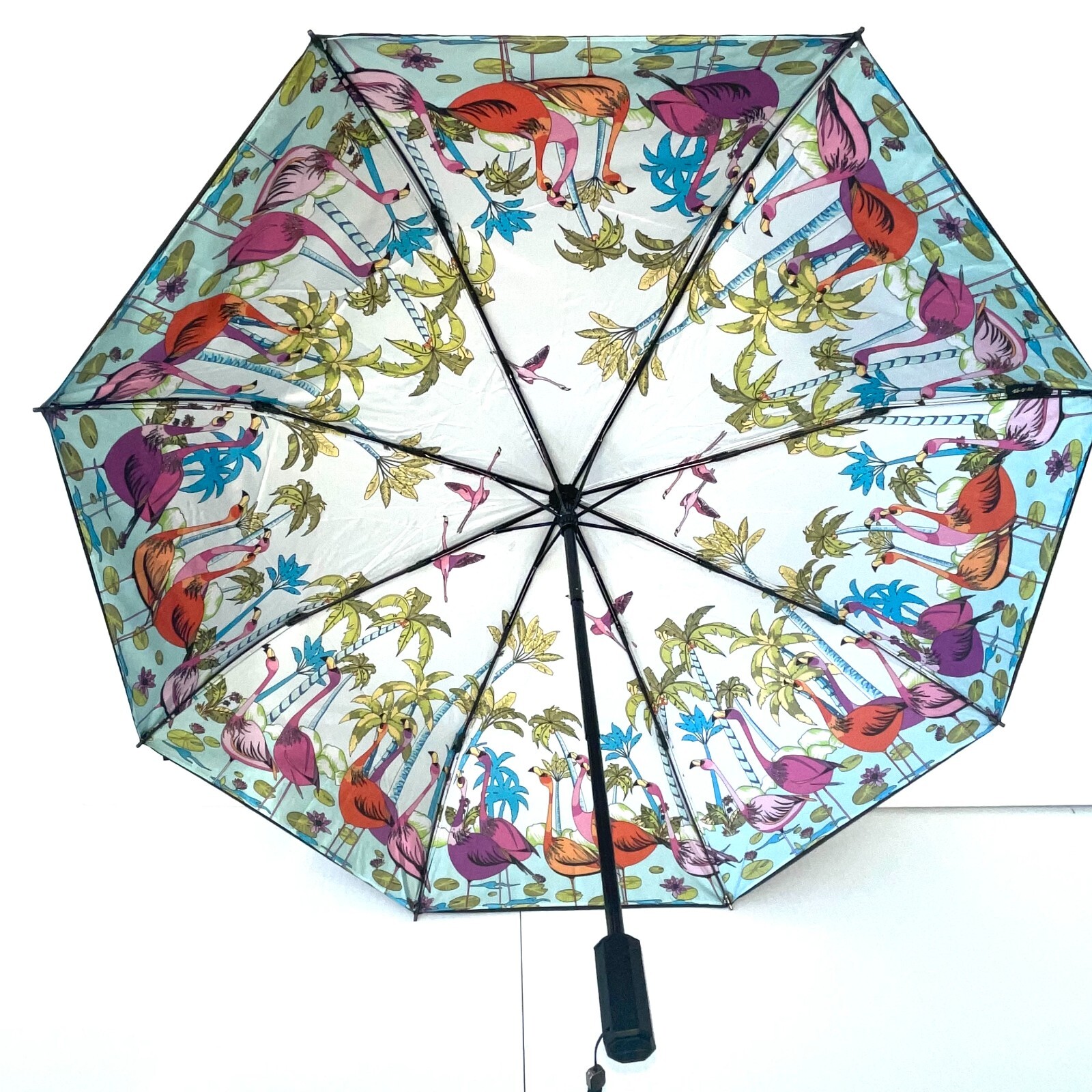 Compact umbrella, Small folding umbrella, Flower umbrella. 2 layer umbrella.