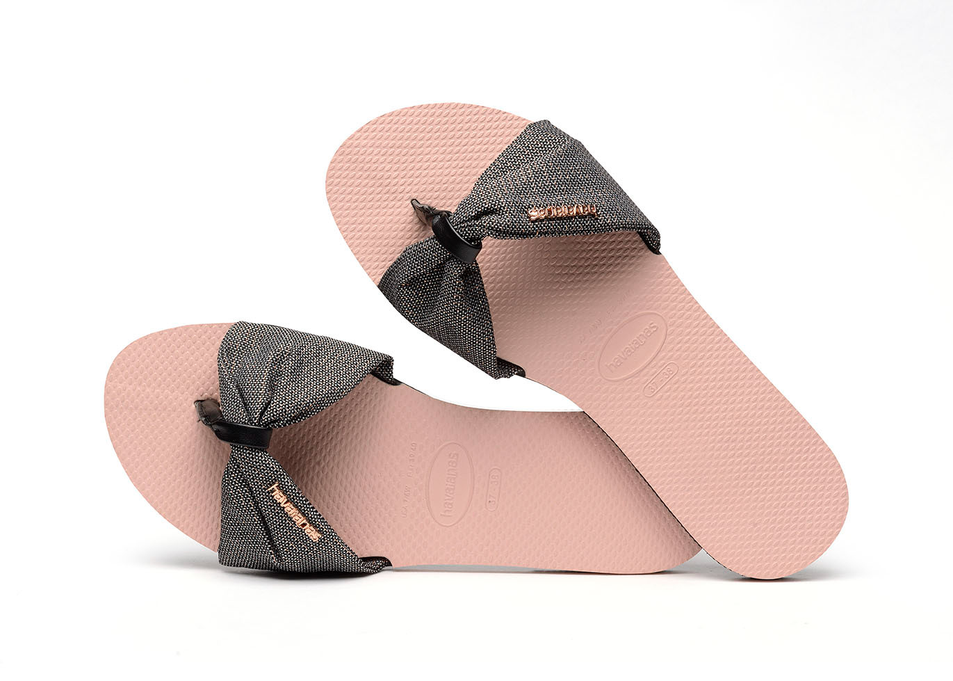 Havaianas You Saint Tropez Shine Ballet Rose ~ NWT ~ Size 9/10 Womens