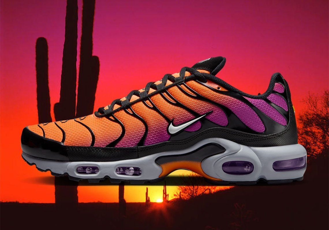 Nike Air Max Plus TN Tuned Desert Sunset Orange Purple Nby DM0032-014 Men’s