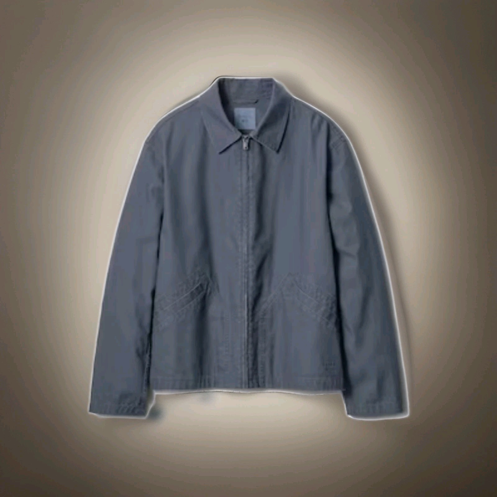 Uniqlo JW Anderson Zip-Up Blouson Jacket | Biege M | New