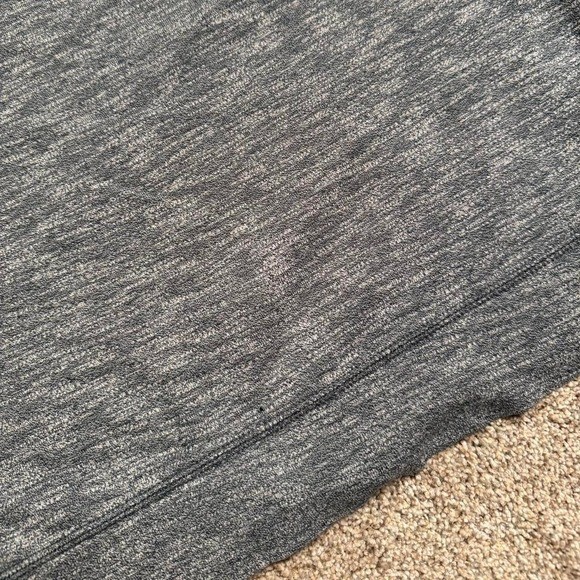 GREY NORTH FACE SINGLE BUTTON CLOSURE RAGLAN SLUB LONG SLEEVE