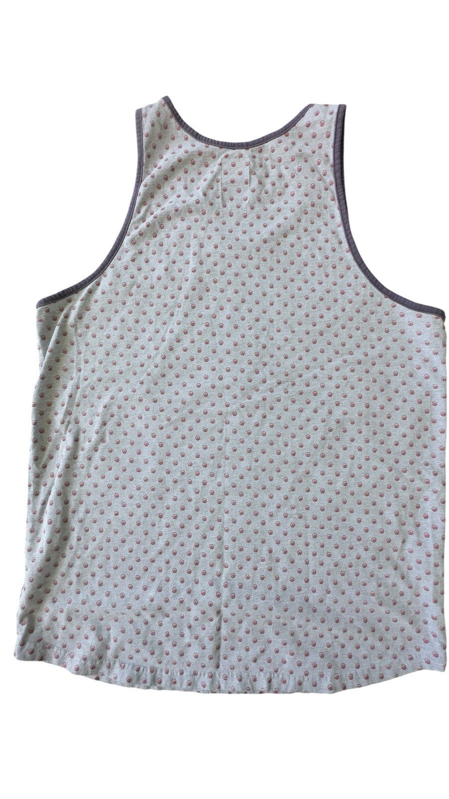Illest Tank Top Mens Medium Gray Polka Dot JDM Car Culture Streetwear