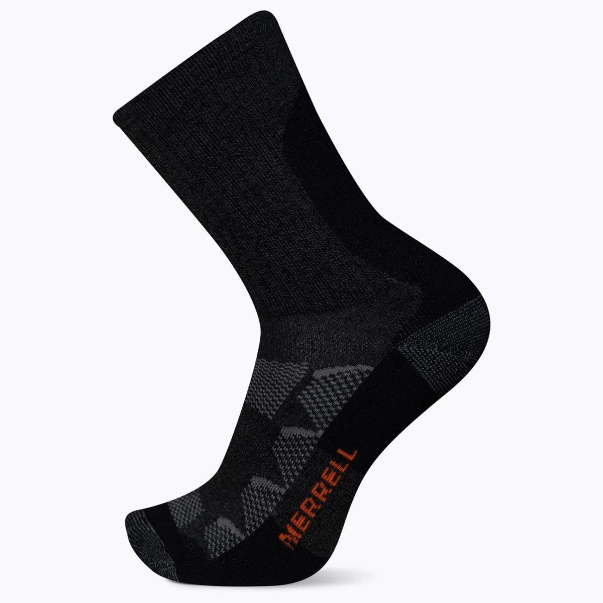 Merrell Moab Crew Sock – Charcoal (M/L Men’s Size 9-12)