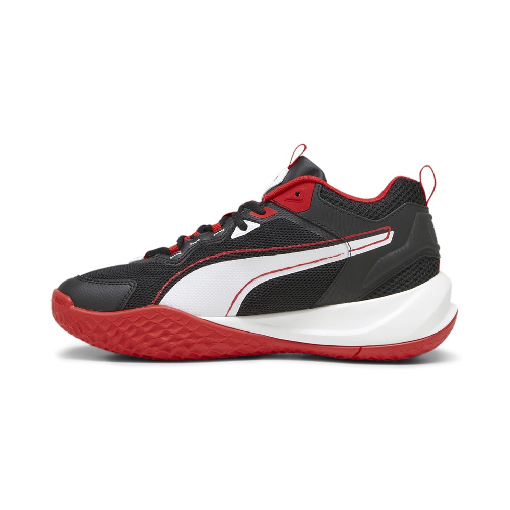 PUMA Playmaker 2023 Lace Up Mens Black Sneakers Casual Shoes 39233001