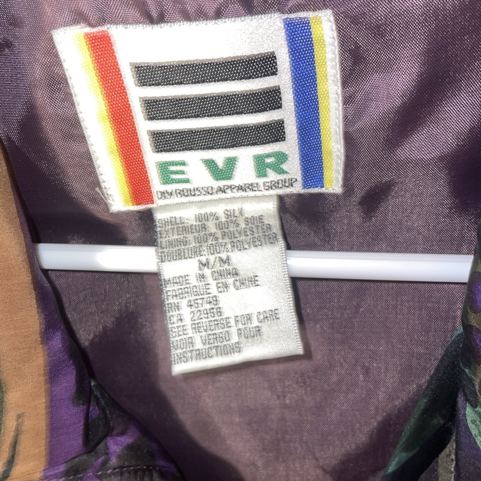Fundraiser EVR Silk Women Medium Bomber Print Jacket